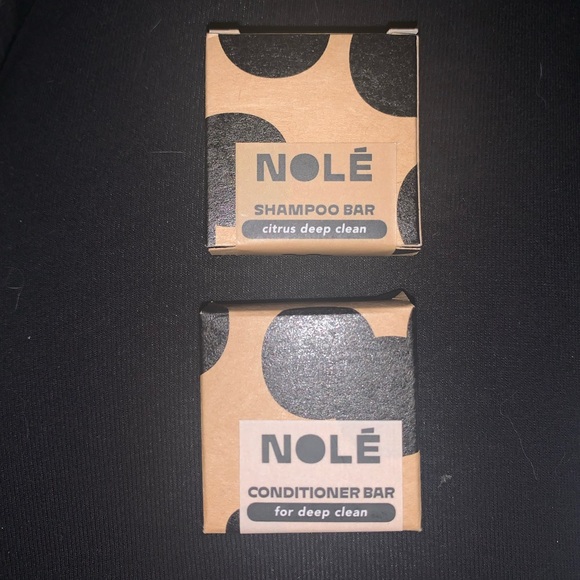 Nolé Deep Clean Shampoo & Conditioner Bars in Amazing Citrus Scent; Sample size - Picture 2 of 7